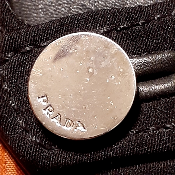 Prada Black Pointed Toe Fabric Covered Kitten Heels Pumps Women's Size 39 - Picture 8 of 16